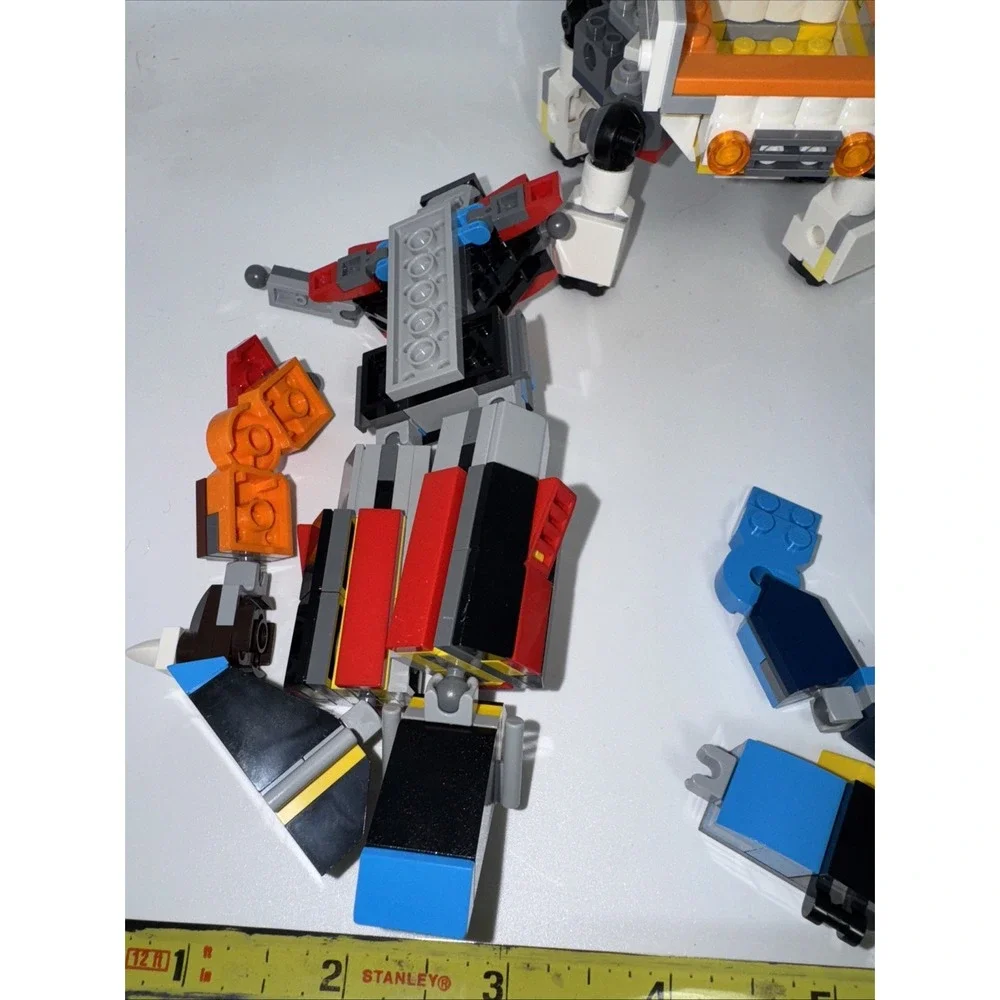 LEGO Creator and Ninjago Mechs, three sets.